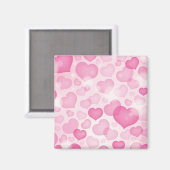 Achtergrond met hart magneet (Voorkant / Achterkant)