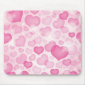 Achtergrond met hart muismat (Voorkant)