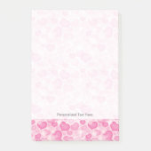 Achtergrond met hart post-it® notes (Voorkant)