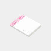 Achtergrond met hart post-it® notes (Schuin)