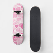 Achtergrond met hart skateboard (Voorkant)