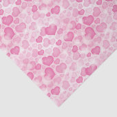 Achtergrond met hart tissuepapier (Detail)