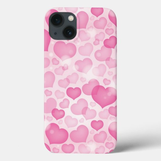 Achtergrond met harten Case-Mate iPhone case (Achterkant)
