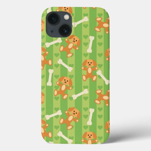 achtergrond met honden en botten Case-Mate iPhone case (Achterkant)