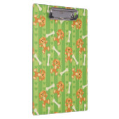 achtergrond met honden en botten klembord (Rechts)