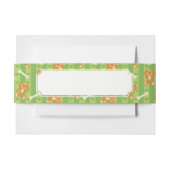 achtergrond met honden en botten uitnodigingen wikkel (Voorkant Voorbeeld)