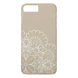 Achtergrond met kant-en-klaar 	iPhone 8/7 plus hoesje