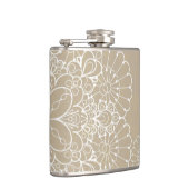 Achtergrond met kant-en-klaar heupfles (Rechts)