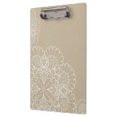 Achtergrond met kant-en-klaar klembord (Links)