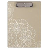 Achtergrond met kant-en-klaar klembord (Voorkant)