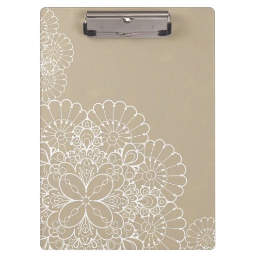 Achtergrond met kant-en-klaar klembord (Voorkant)