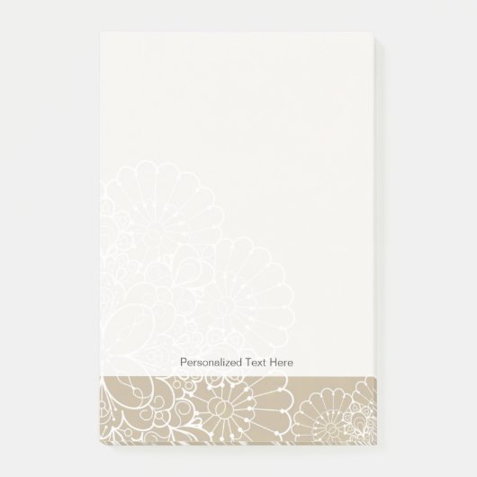 Achtergrond met kant-en-klaar post-it® notes (Voorkant)