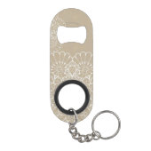 Achtergrond met kant-en-klaar sleutelhanger flessenopener (Achterkant)