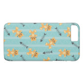 achtergrond met katten Case-Mate iPhone case (Achterkant (Horizontaal))