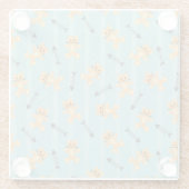 achtergrond met katten glazen onderzetter (Achterkant)