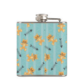 achtergrond met katten heupfles (Achterkant)