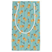 achtergrond met katten klein cadeauzakje (Voorkant)