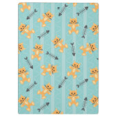 achtergrond met katten klembord (Achterkant)