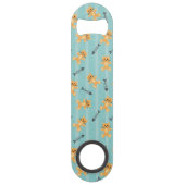 achtergrond met katten speed flessenopener (Achterkant)