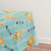 achtergrond met katten tafelkleed (Voorbeeld)