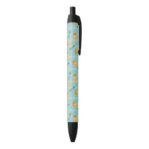 achtergrond met katten zwarte inkt pen