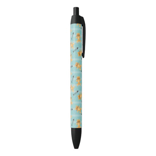 achtergrond met katten zwarte inkt pen (Achterkant (Verticaal))