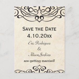 achtergrond met Keltisch patroon Aankondigingskaart