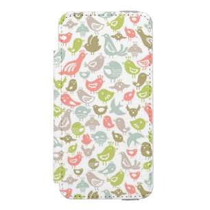 achtergrond met kleurrijke siervogels