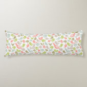 achtergrond met kleurrijke siervogels lichaamskussen (Voorkant)