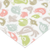 achtergrond met kleurrijke siervogels tafelkleed (Gekanteld)