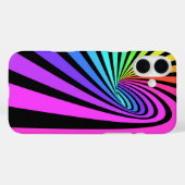 Achtergrond met kleurrijke strepen Case-Mate iPhone case (Achterkant (horizontaal))