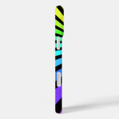 Achtergrond met kleurrijke strepen Case-Mate iPhone case (Achterkant / Rechts)