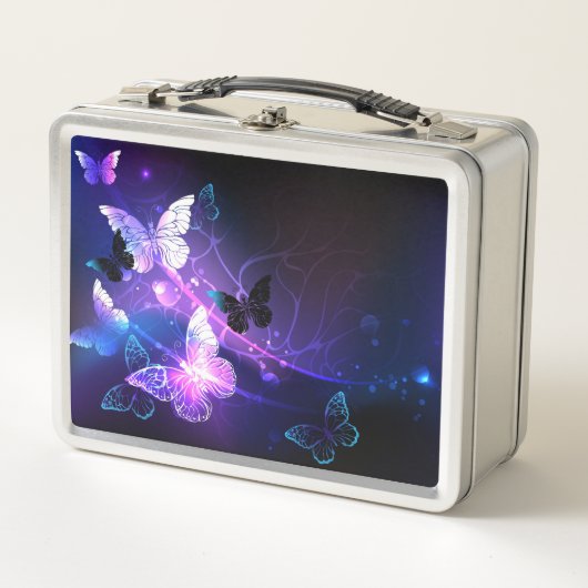 Achtergrond met nachtvliegen (Voorkant)