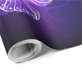 Achtergrond met nachtvliegen cadeaupapier (Rol Hoek)