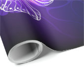 Achtergrond met nachtvliegen cadeaupapier (Rol Hoek)