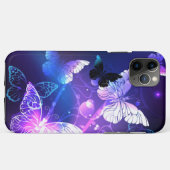 Achtergrond met nachtvliegen Case-Mate iPhone case (Achterkant (horizontaal))