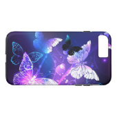 Achtergrond met nachtvliegen Case-Mate iPhone case (Achterkant (Horizontaal))