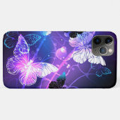 Achtergrond met nachtvliegen Case-Mate iPhone case (Achterkant (horizontaal))