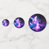 Achtergrond met nachtvliegen confetti (Voorkanten)