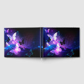 Achtergrond met nachtvliegen gastenboek (Volledig)