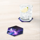 Achtergrond met nachtvliegen kartonnen onderzetters (Insitu)