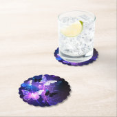 Achtergrond met nachtvliegen kartonnen onderzetters (Insitu)