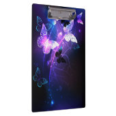 Achtergrond met nachtvliegen klembord (Rechts)