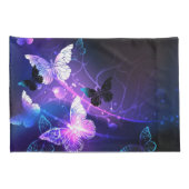 Achtergrond met nachtvliegen kussensloop (Achterkant-Rechts)