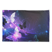 Achtergrond met nachtvliegen kussensloop (Achterkant)