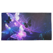 Achtergrond met nachtvliegen kussensloop (Voorkant-Rechts)