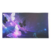 Achtergrond met nachtvliegen kussensloop (Achterkant-Links)