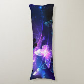 Achtergrond met nachtvliegen lichaamskussen (Voorkant Verticaal)