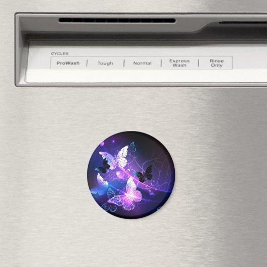 Achtergrond met nachtvliegen magneet (Insitu (Vaatwasser))