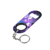 Achtergrond met nachtvliegen mini flessenopener (Achterkant Gekanteld)